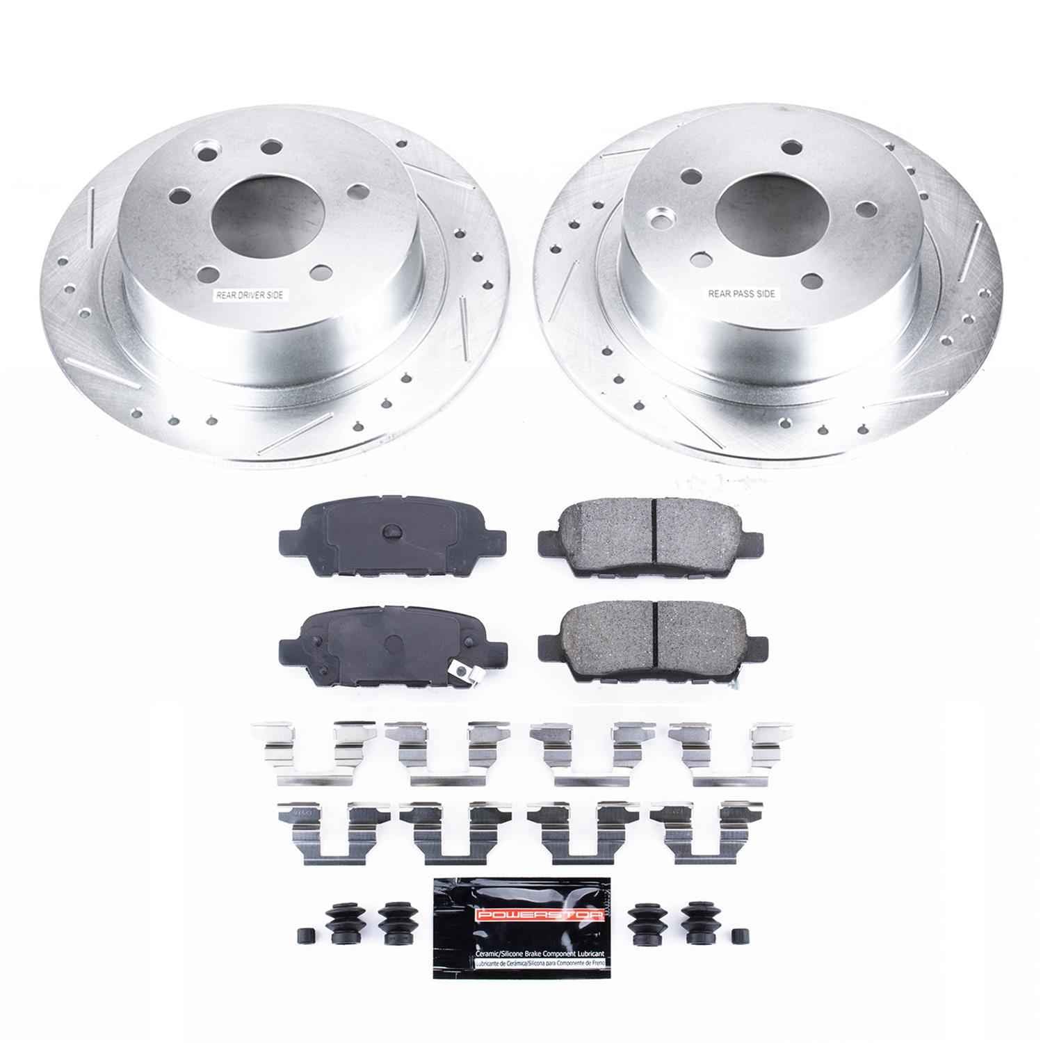 PowerStop Z23 Evolution Sport Brake Upgrade Kits K098