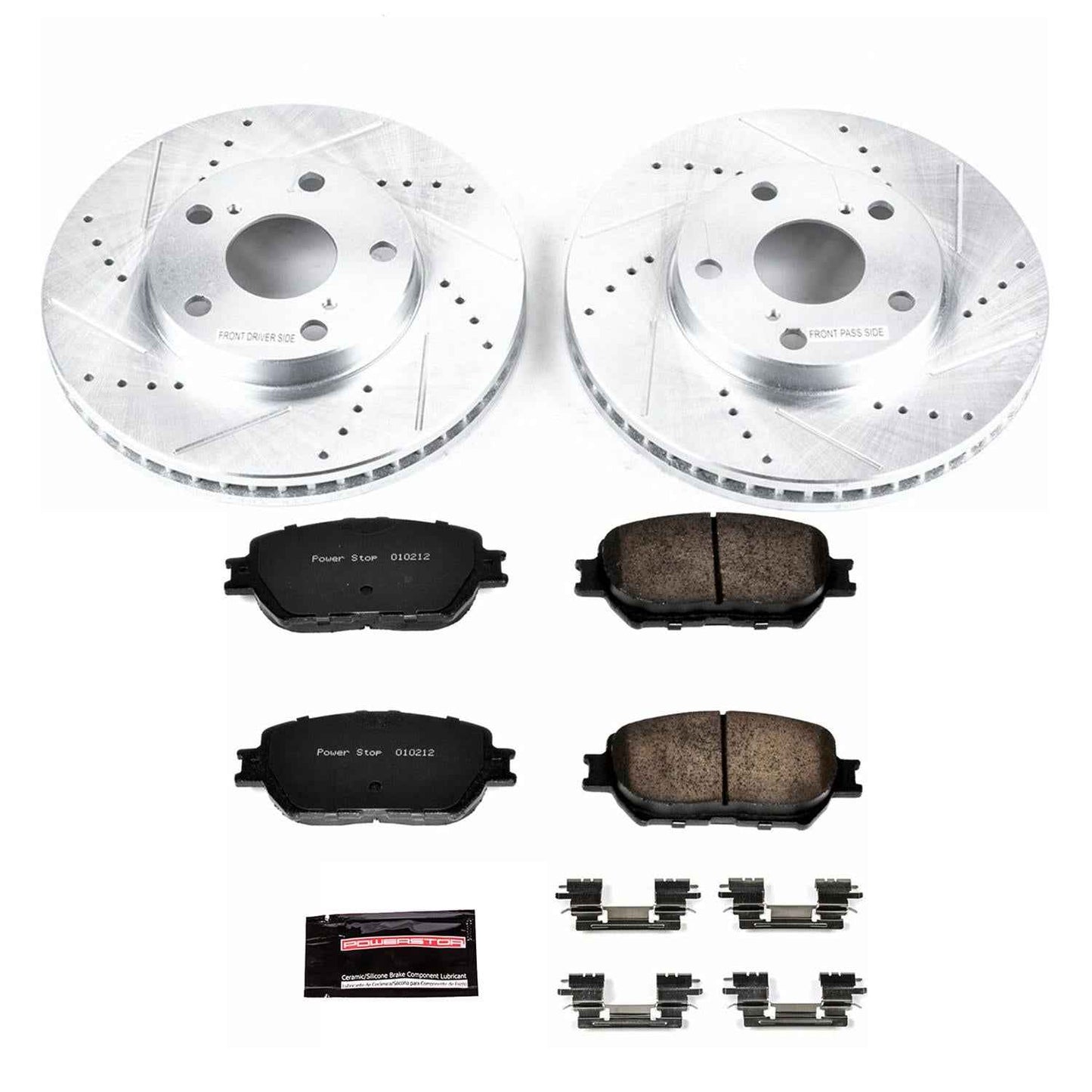 PowerStop Z23 Evolution Sport Brake Upgrade Kits for 2002-2006 CAMRY - K1064