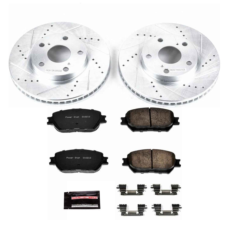 PowerStop Z23 Evolution Sport Brake Upgrade Kits for 2002-2006 CAMRY - K1064 PowerStop Autoparts