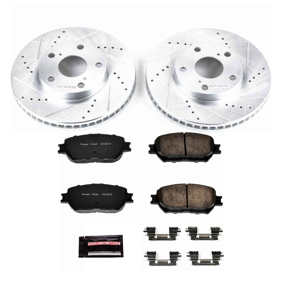 PowerStop Z23 Evolution Sport Brake Upgrade Kits for 2002-2006 CAMRY - K1064