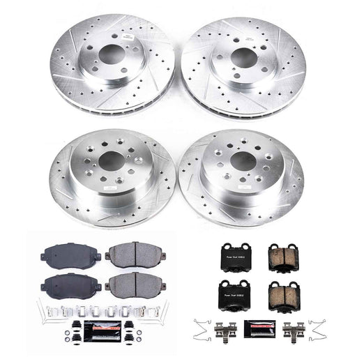 PowerStop Z23 Evolution Sport Brake Upgrade Kits K1079 PowerStop Autoparts