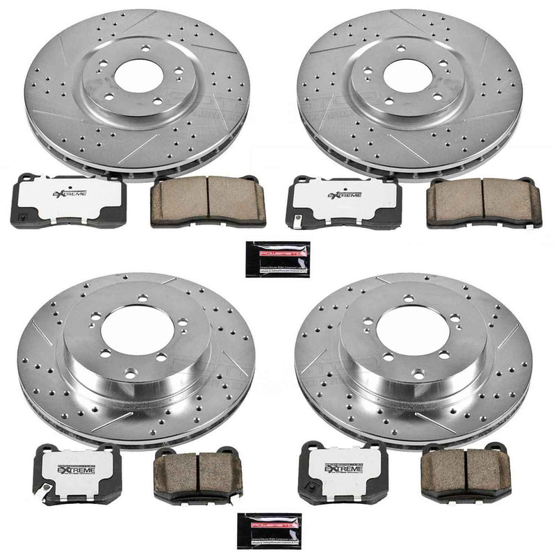 PowerStop Z26 Street Warrior Brake Upgrade Kits for 2003-2006 LANCER - K108-26 PowerStop Autoparts