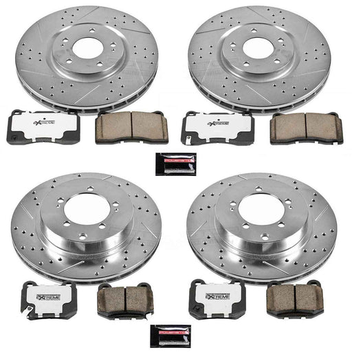 PowerStop Z26 Street Warrior Brake Upgrade Kits for 2003-2006 LANCER - K108-26 PowerStop Autoparts