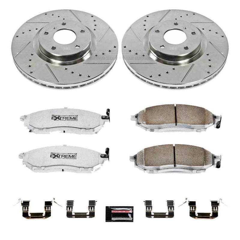 PowerStop Z26 Street Warrior Brake Upgrade Kits K112-26 PowerStop Autoparts