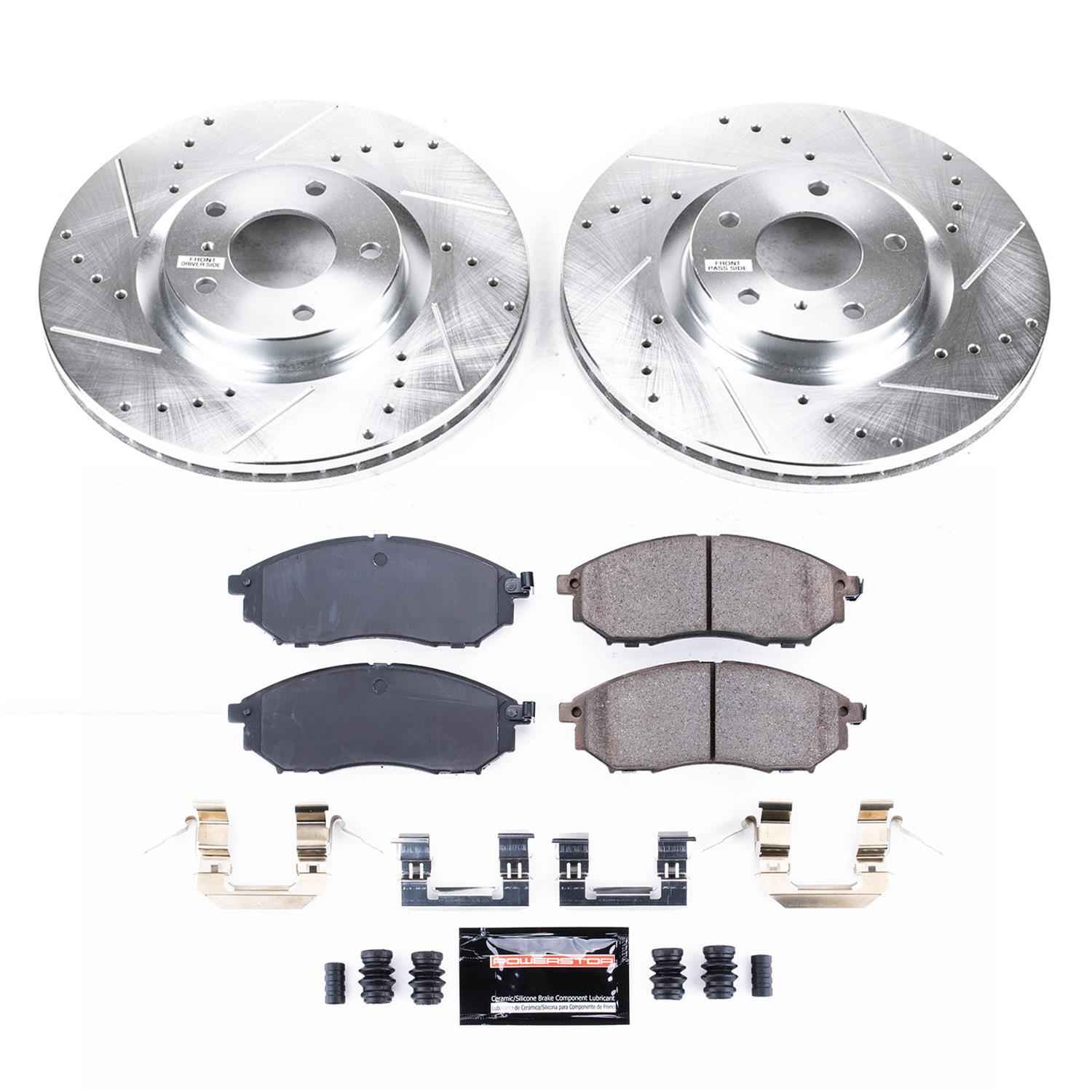 PowerStop Z23 Evolution Sport Brake Upgrade Kits K112
