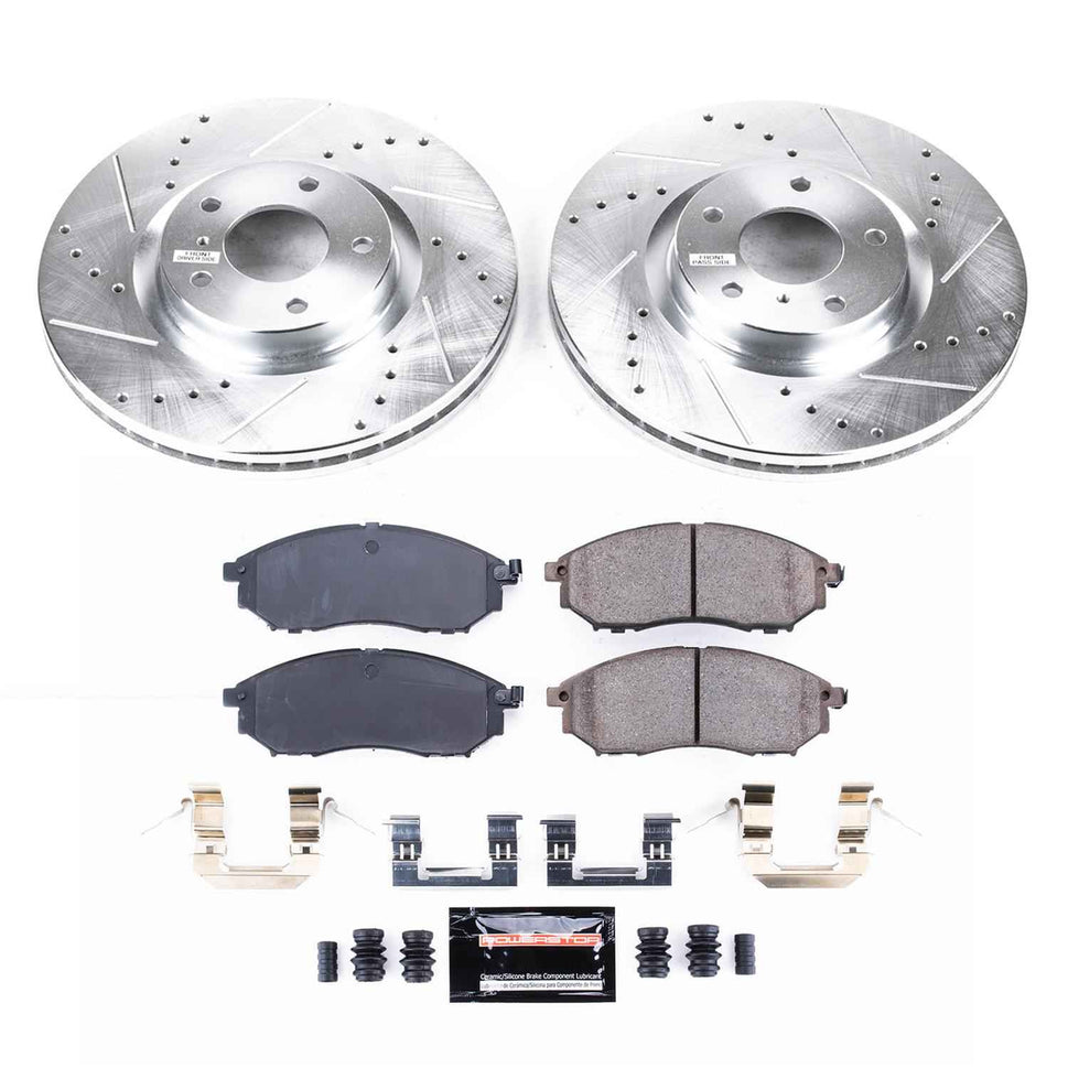 PowerStop Z23 Evolution Sport Brake Upgrade Kits K112
