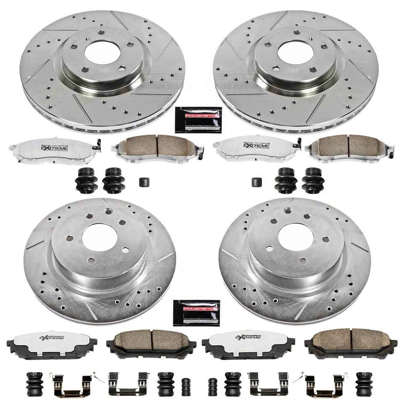 PowerStop Z26 Street Warrior Brake Upgrade Kits K114-26 PowerStop Autoparts