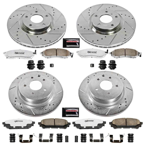 PowerStop Z26 Street Warrior Brake Upgrade Kits K114-26 PowerStop Autoparts