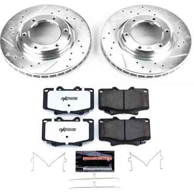 PowerStop Z36 Truck and Tow Brake Upgrade Kits for 1993-1997 LAND CRUISER, 1996-1997 LX450 - K1154-36 PowerStop Autoparts