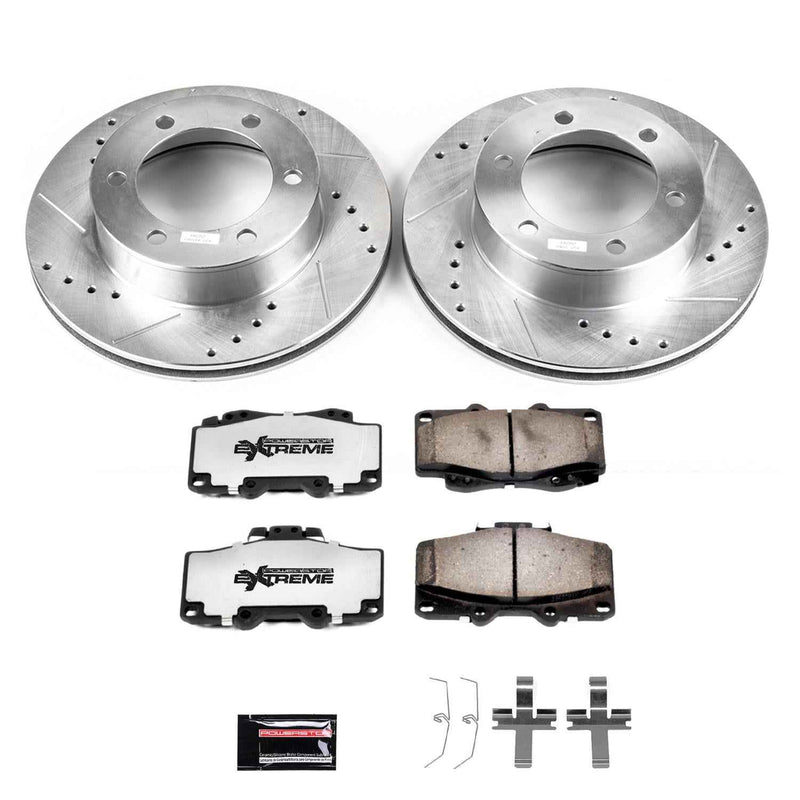 PowerStop Z36 Truck and Tow Brake Upgrade Kits for 1995-2002 4RUNNER, 1995-2004 TACOMA - K1233-36 PowerStop Autoparts