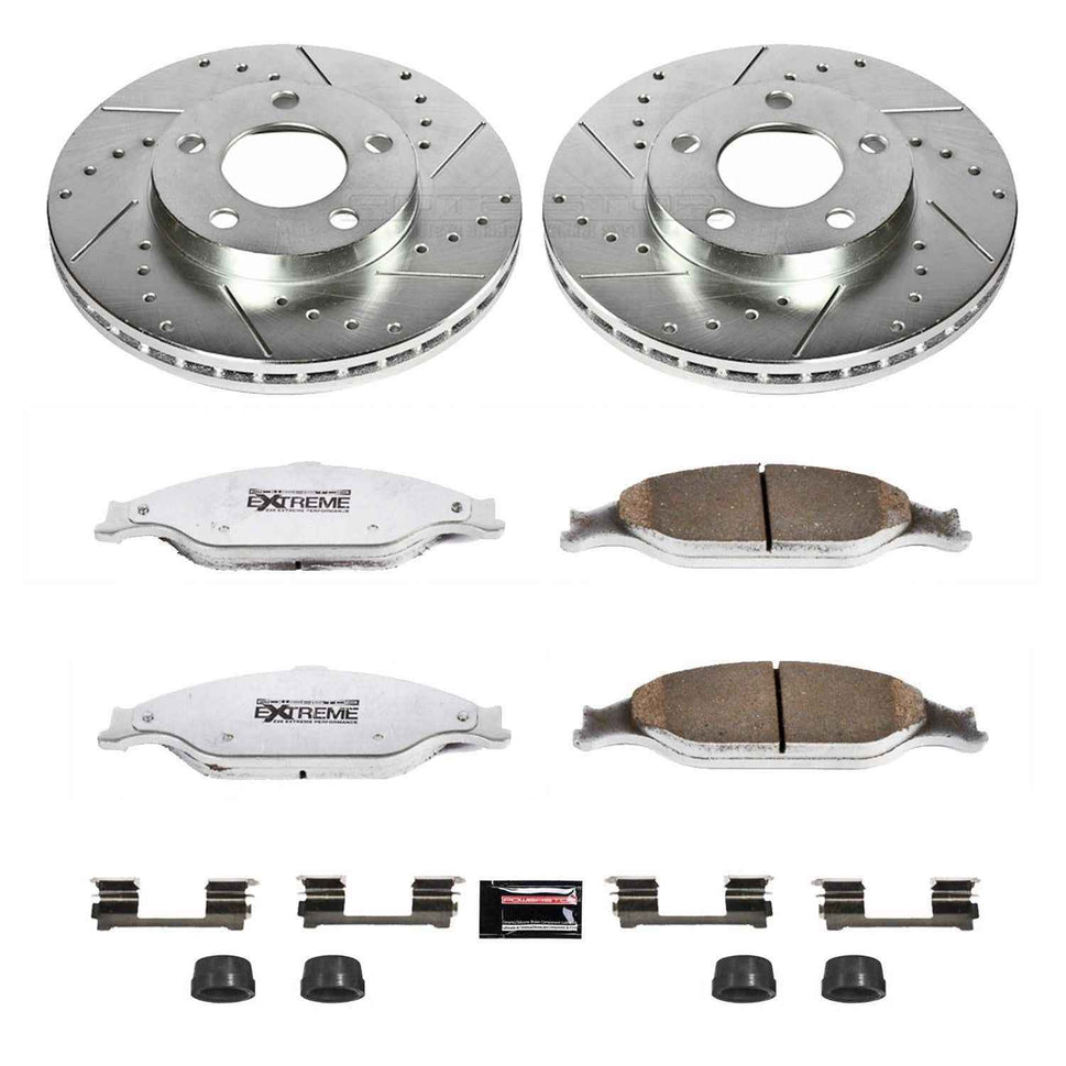 PowerStop Z26 Street Warrior Brake Upgrade Kits for 1999-2004 MUSTANG - K1301-26