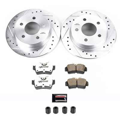 PowerStop Z26 Street Warrior Brake Upgrade Kits for 1994-2004 MUSTANG - K1303-26 PowerStop Autoparts