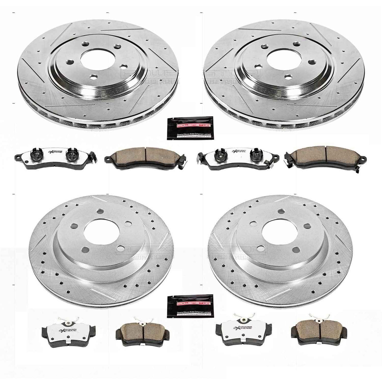 PowerStop Z26 Street Warrior Brake Upgrade Kits for 1994-2004 MUSTANG - K1305-26
