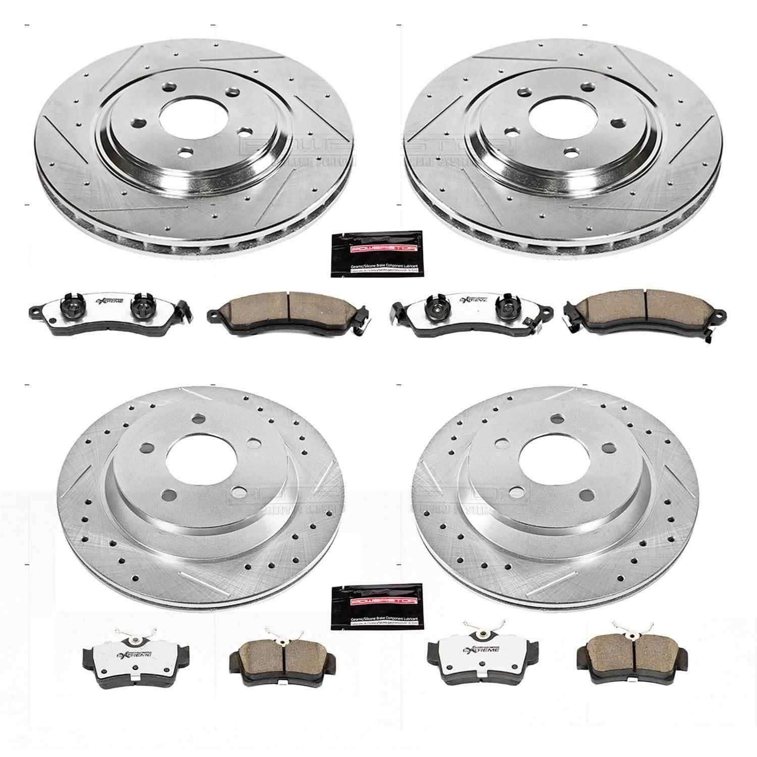 PowerStop Z26 Street Warrior Brake Upgrade Kits for 1994-2004 MUSTANG - K1305-26
