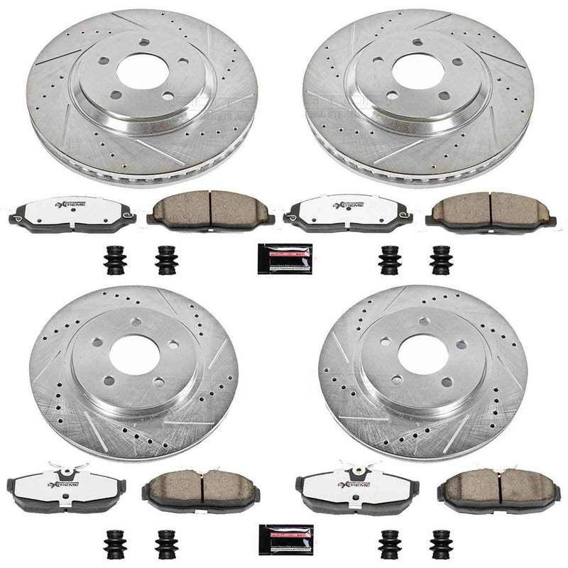 PowerStop Z26 Street Warrior Brake Upgrade Kits for 2005-2010 MUSTANG - K1381-26 PowerStop Autoparts