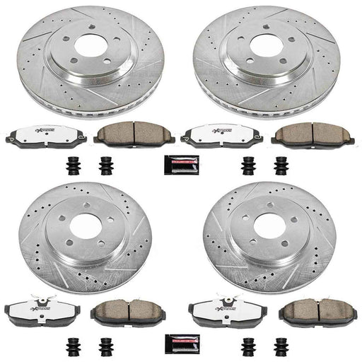 PowerStop Z26 Street Warrior Brake Upgrade Kits for 2005-2010 MUSTANG - K1381-26 PowerStop Autoparts