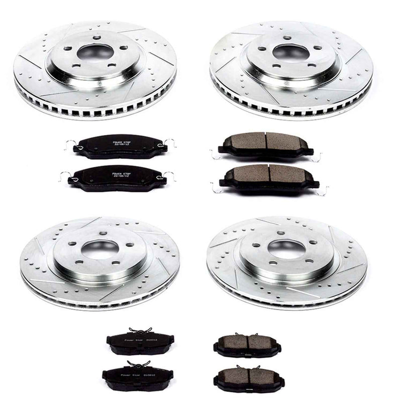 PowerStop Z23 Evolution Sport Brake Upgrade Kits for 2005-2010 MUSTANG - K1381 PowerStop Autoparts