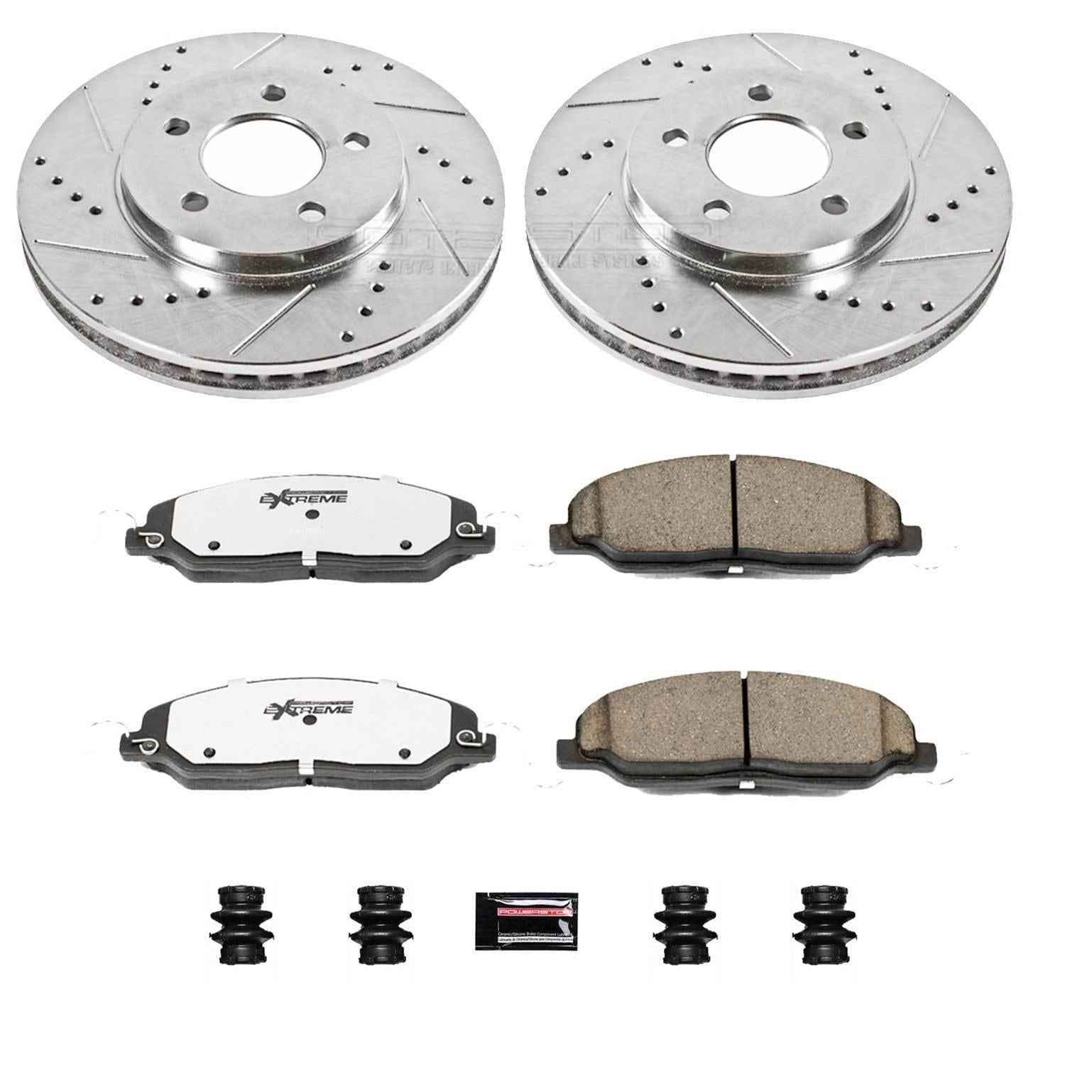PowerStop Z26 Street Warrior Brake Upgrade Kits for 2005-2010 MUSTANG - K1382-26