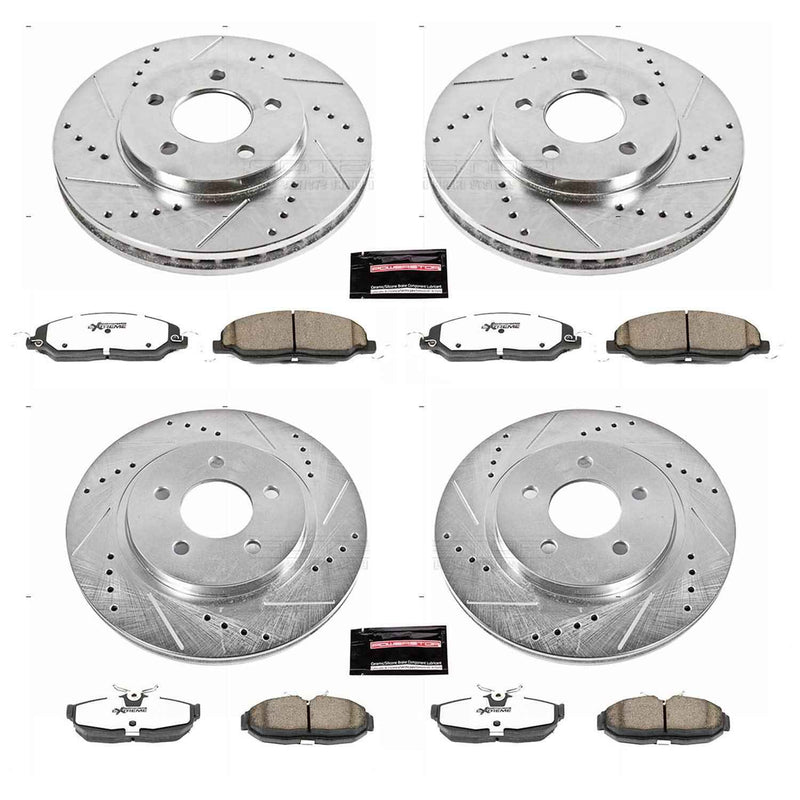 PowerStop Z26 Street Warrior Brake Upgrade Kits for 2005-2010 MUSTANG - K1383-26 PowerStop Autoparts