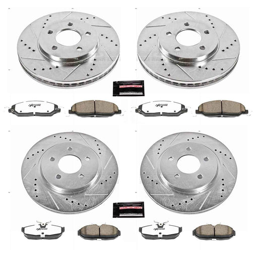 PowerStop Z26 Street Warrior Brake Upgrade Kits for 2005-2010 MUSTANG - K1383-26 PowerStop Autoparts
