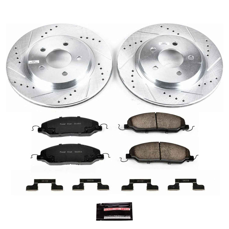 PowerStop Z23 Evolution Sport Brake Upgrade Kits for 2005-2011 MUSTANG - K1384 PowerStop Autoparts