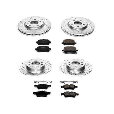 PowerStop Z23 Evolution Sport Brake Upgrade Kits for 2007-2010 SKY, 2006-2009 SOLSTICE - K1434 PowerStop Autoparts
