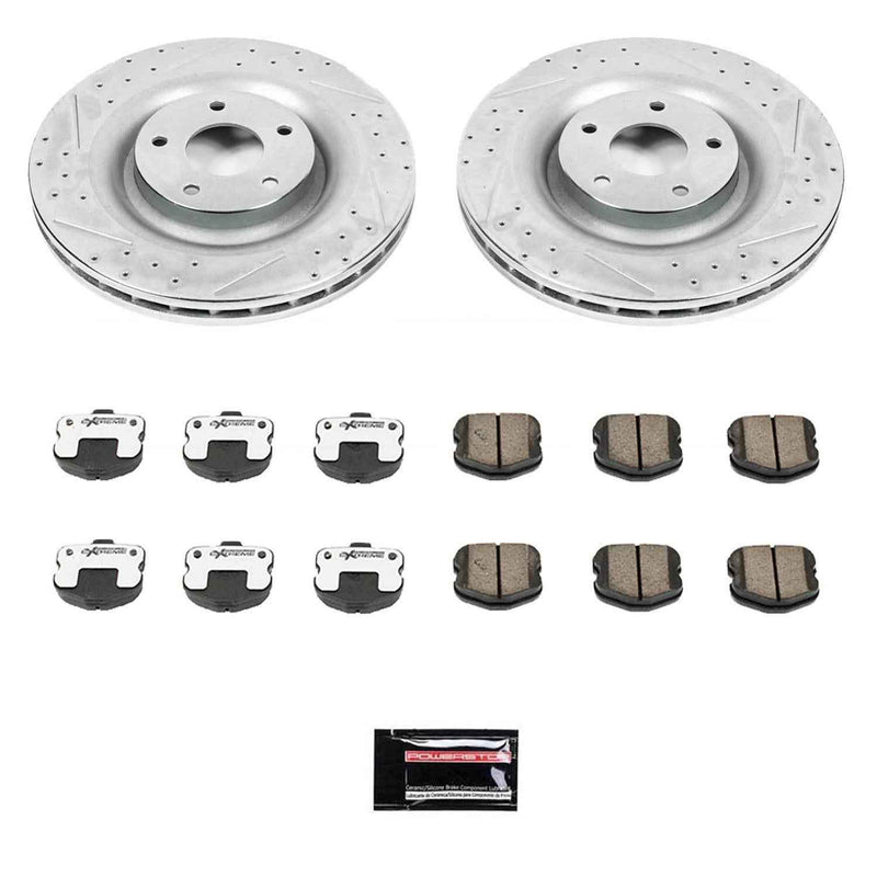 PowerStop Z26 Street Warrior Brake Upgrade Kits for 2006-2013 CORVETTE - K1444-26 PowerStop Autoparts