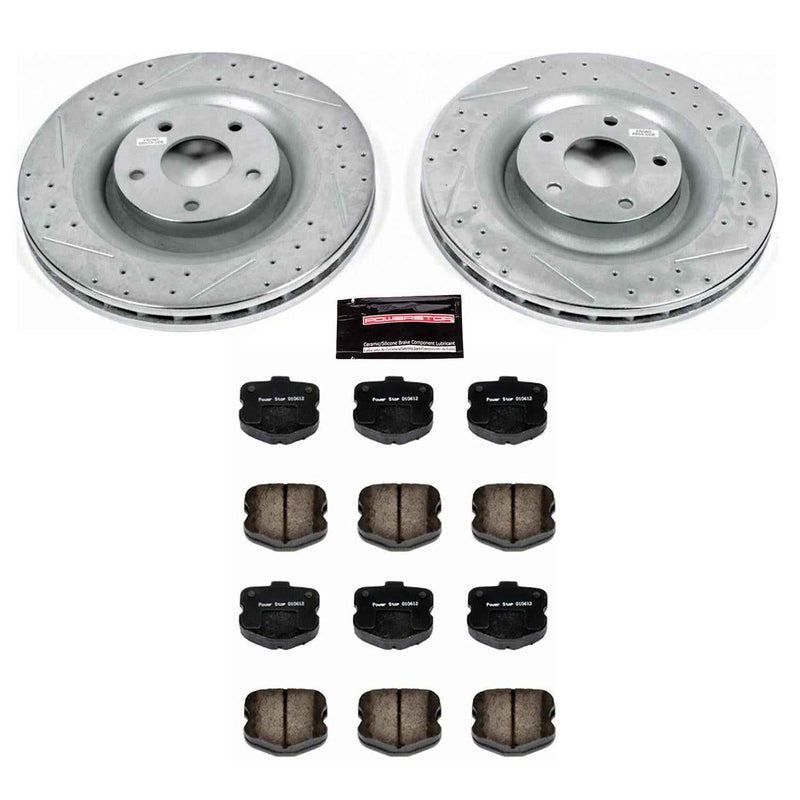 PowerStop Z23 Evolution Sport Brake Upgrade Kits for 2006-2013 CORVETTE - K1444 PowerStop Autoparts