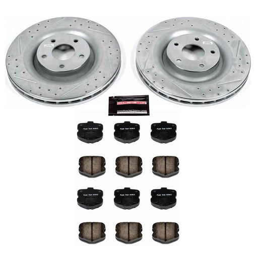 PowerStop Z23 Evolution Sport Brake Upgrade Kits for 2006-2013 CORVETTE - K1444 PowerStop Autoparts
