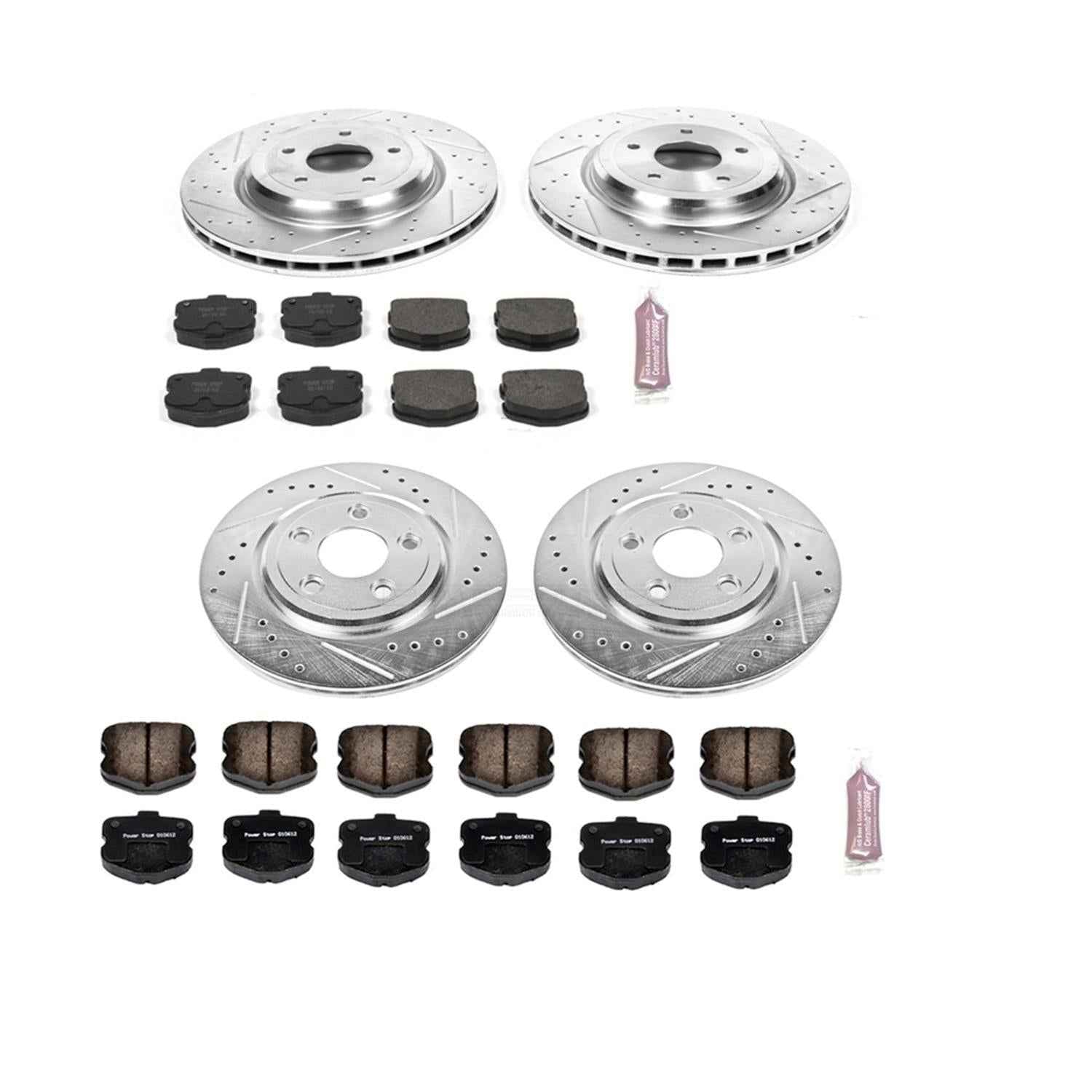PowerStop Z23 Evolution Sport Brake Upgrade Kits for 2006-2013 CORVETTE - K1445