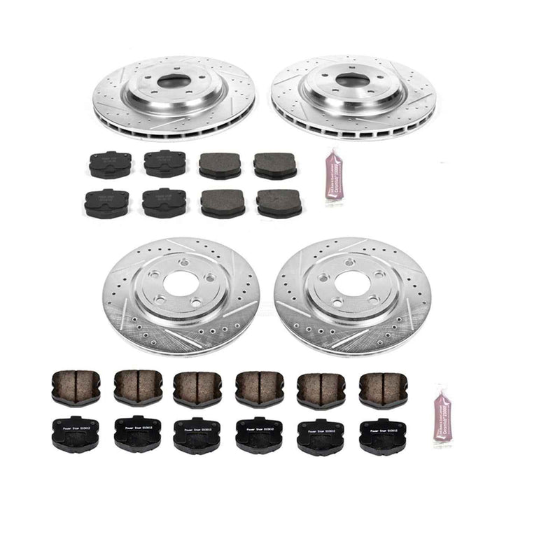 PowerStop Z23 Evolution Sport Brake Upgrade Kits for 2006-2013 CORVETTE - K1445 PowerStop Autoparts