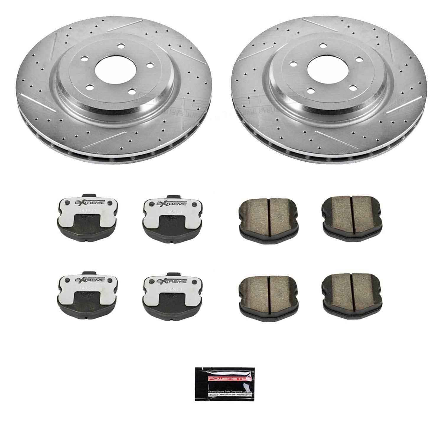 PowerStop Z26 Street Warrior Brake Upgrade Kits for 2006-2013 CORVETTE - K1446-26