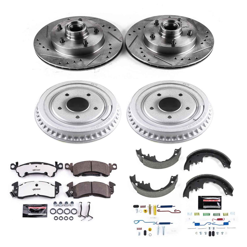 PowerStop Z26 Street Warrior Brake Upgrade Kits K15019DK-26 PowerStop Autoparts