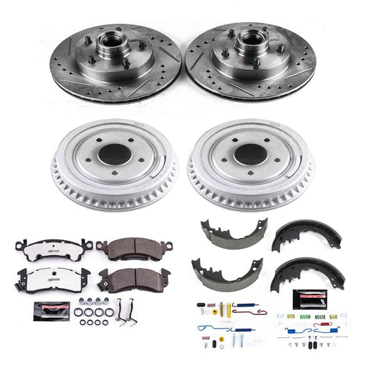 PowerStop Z26 Street Warrior Brake Upgrade Kits K15019DK-26 PowerStop Autoparts