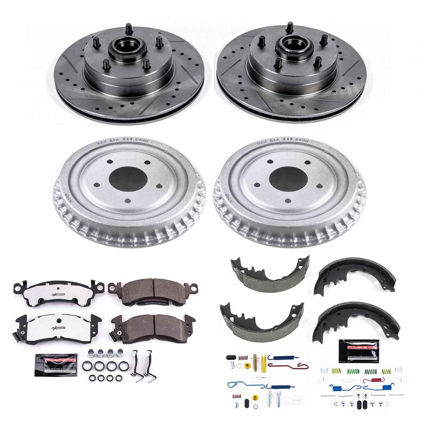PowerStop Z26 Street Warrior Brake Upgrade Kits K15022DK-26