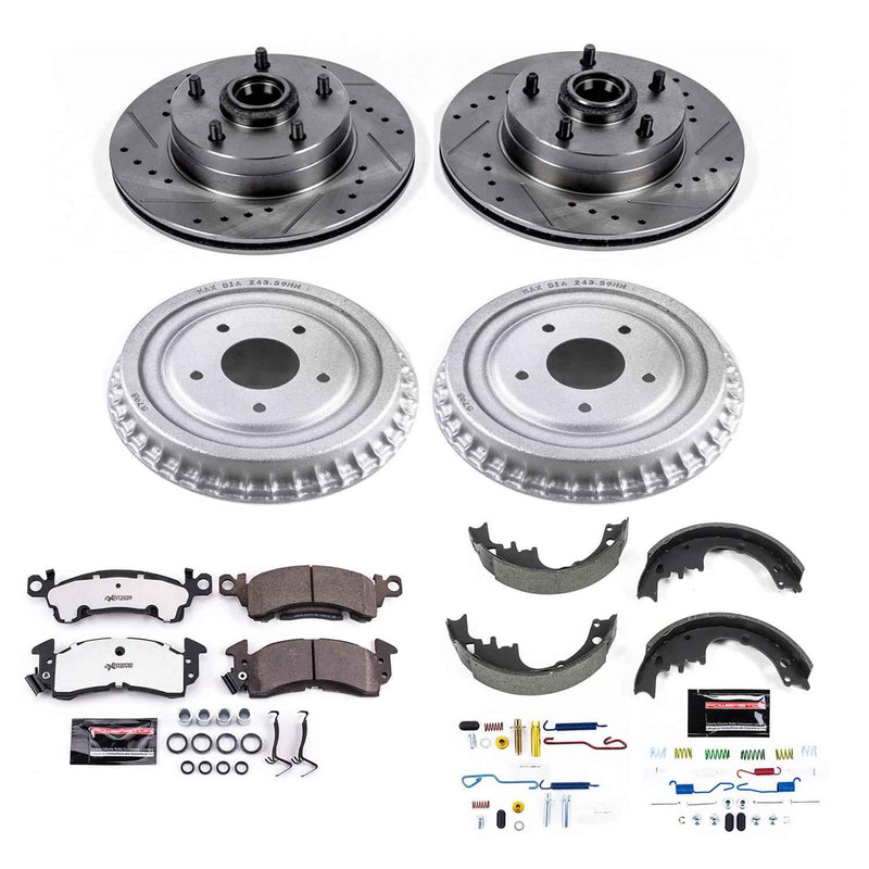 PowerStop Z26 Street Warrior Brake Upgrade Kits K15022DK-26 PowerStop Autoparts