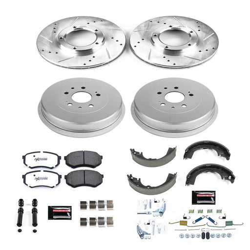 PowerStop Z36 Truck and Tow Brake Upgrade Kits for 1995-2004 TACOMA - K15039DK-36 PowerStop Autoparts