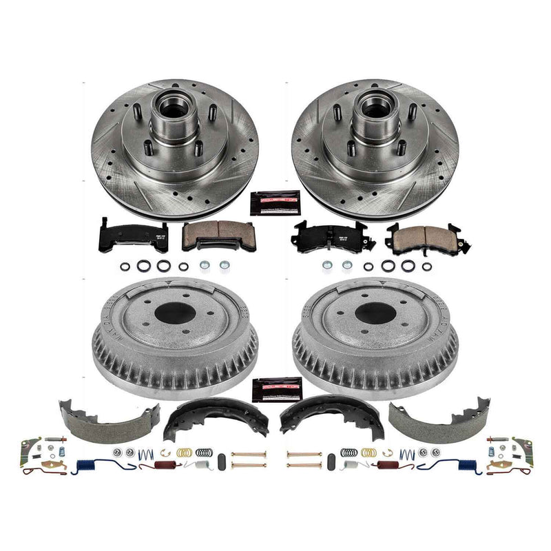 PowerStop Z23 Evolution Sport Disc and Drum Brake Upgrade Kits K15043DK PowerStop Autoparts