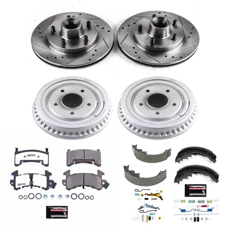 PowerStop Z26 Street Warrior Brake Upgrade Kits K15044DK-26 PowerStop Autoparts