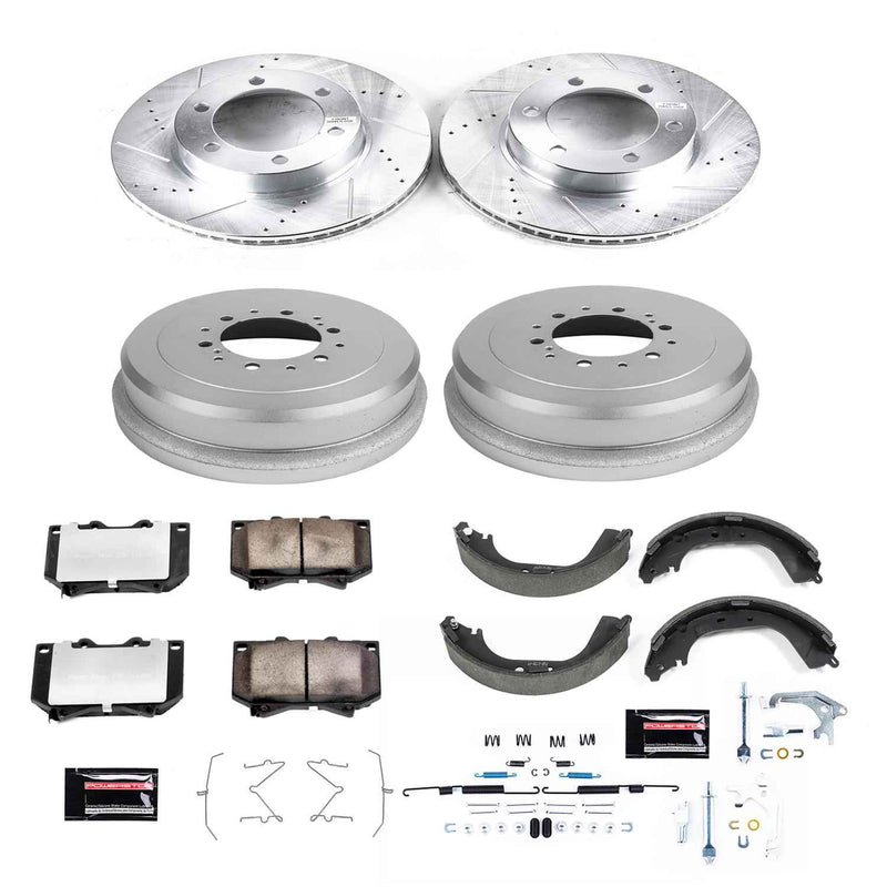 PowerStop Z36 Truck and Tow Brake Upgrade Kits for 2000-2002 TUNDRA - K15099DK-36 PowerStop Autoparts