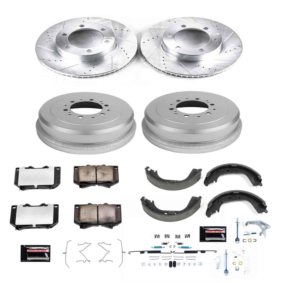 PowerStop Z36 Truck and Tow Brake Upgrade Kits for 2000-2002 TUNDRA - K15099DK-36