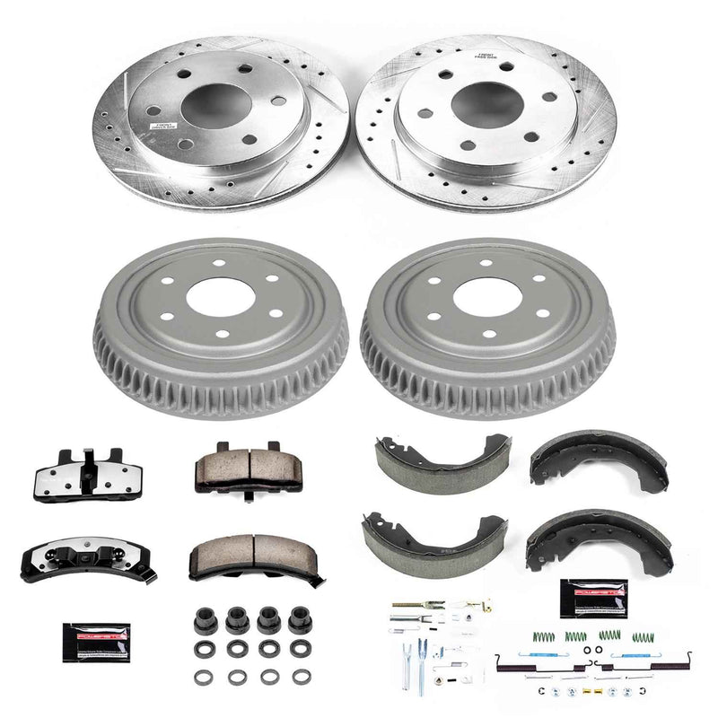 PowerStop Z36 Truck and Tow Brake Upgrade Kits for 1992-1994 BLAZER, 1988-1999 K1500, 1995-1999 TAHOE - K15136DK-36 PowerStop Autoparts