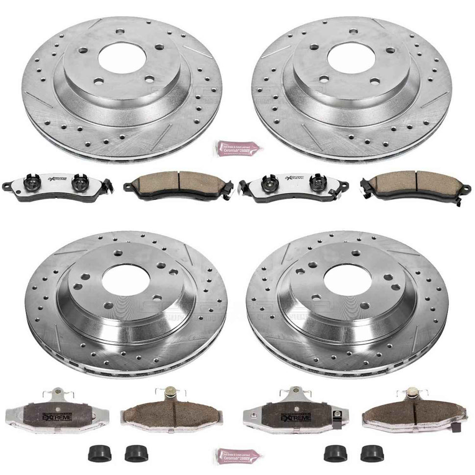 PowerStop Z26 Street Warrior Brake Upgrade Kits for 1988-1995 CORVETTE - K1518-26