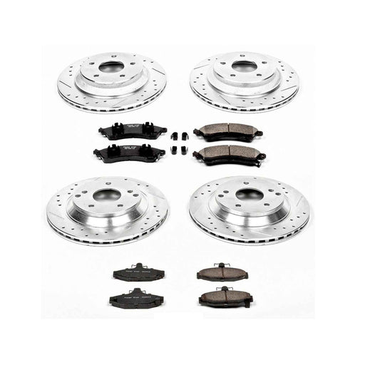 PowerStop Z23 Evolution Sport Brake Upgrade Kits for 1988-1995 CORVETTE - K1518 PowerStop Autoparts