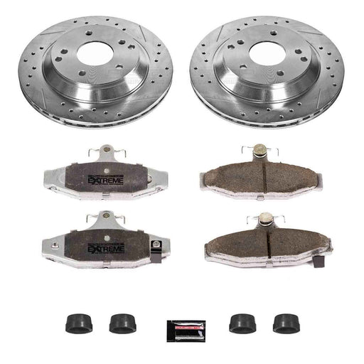 PowerStop Z26 Street Warrior Brake Upgrade Kits for 1988-1996 CORVETTE - K1523-26 PowerStop Autoparts