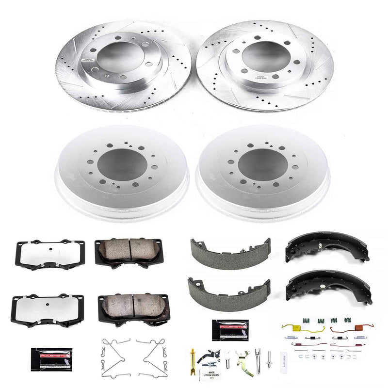 PowerStop Z36 Truck and Tow Brake Upgrade Kits for 2005-2023 TACOMA - K15231DK-36 PowerStop Autoparts