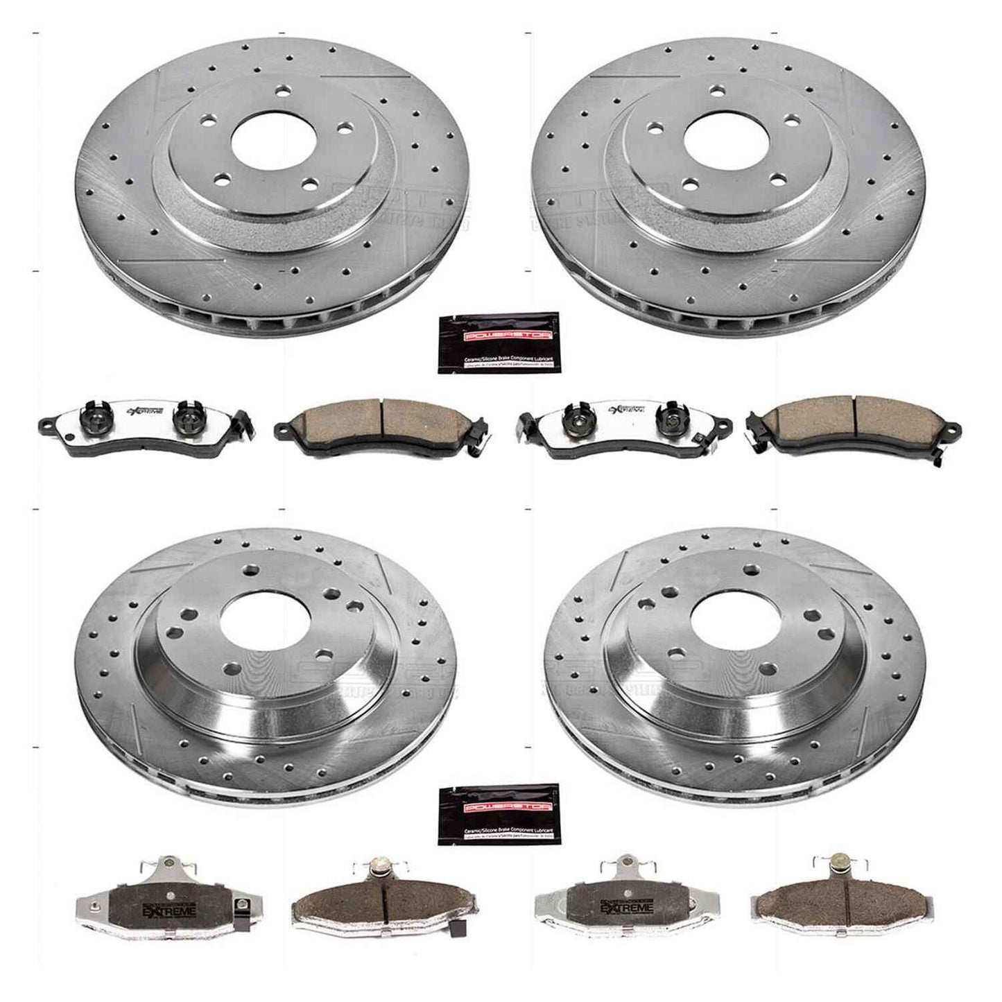 PowerStop Z26 Street Warrior Brake Upgrade Kits for 1988-1996 CORVETTE - K1528-26