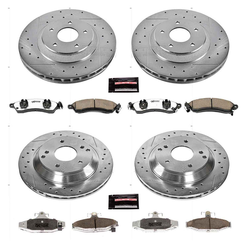 PowerStop Z26 Street Warrior Brake Upgrade Kits for 1988-1996 CORVETTE - K1528-26 PowerStop Autoparts
