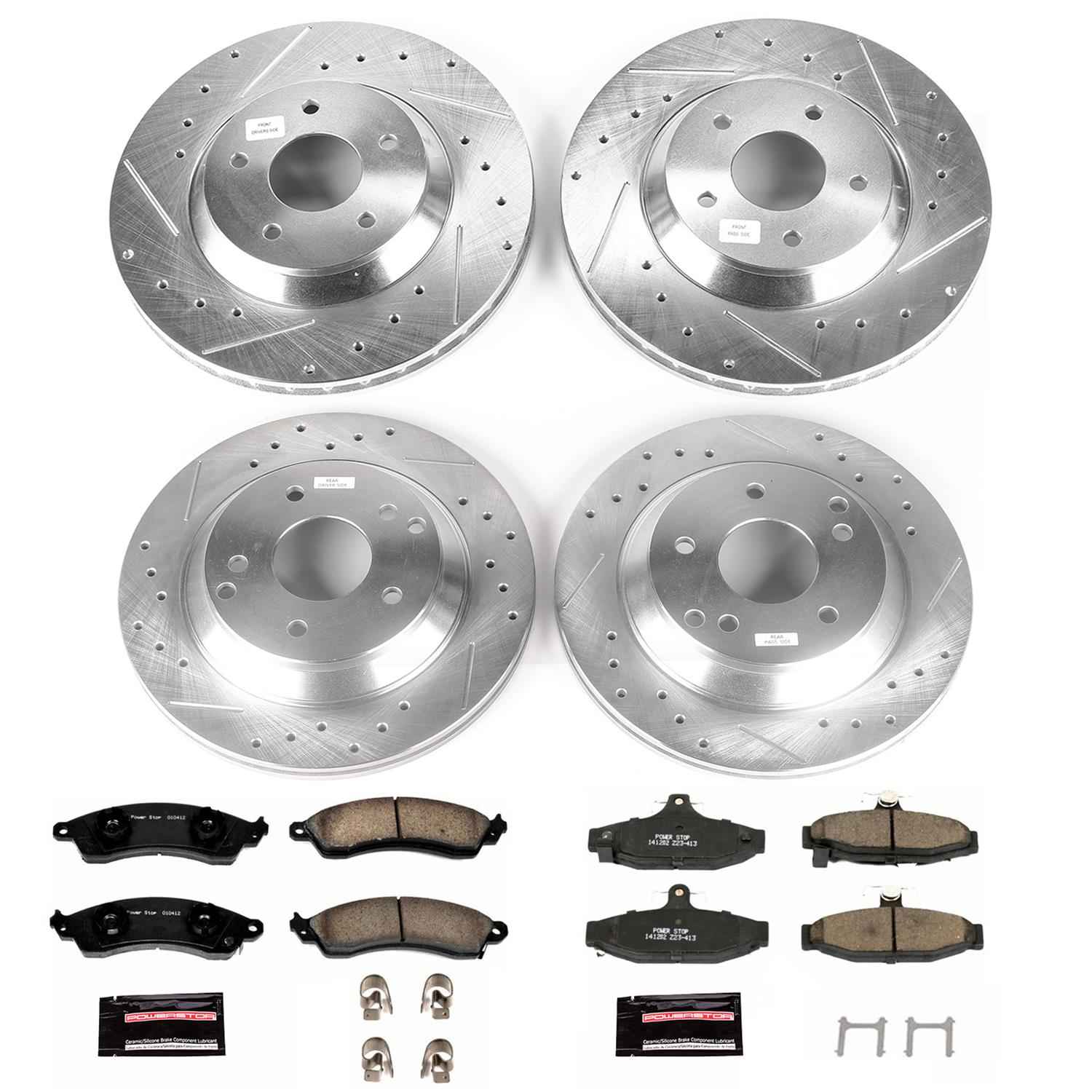 PowerStop Z23 Evolution Sport Brake Upgrade Kits for 1988-1996 CORVETTE - K1528