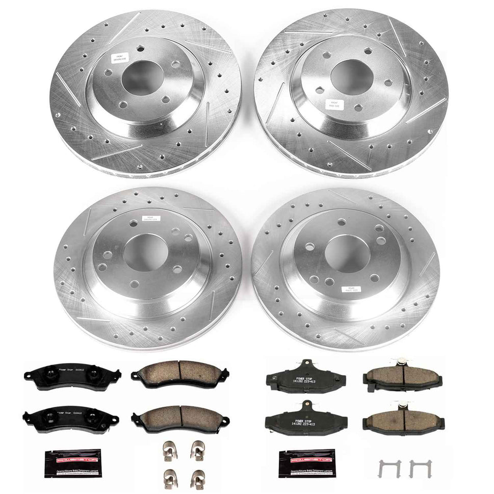 PowerStop Z23 Evolution Sport Brake Upgrade Kits for 1988-1996 CORVETTE - K1528